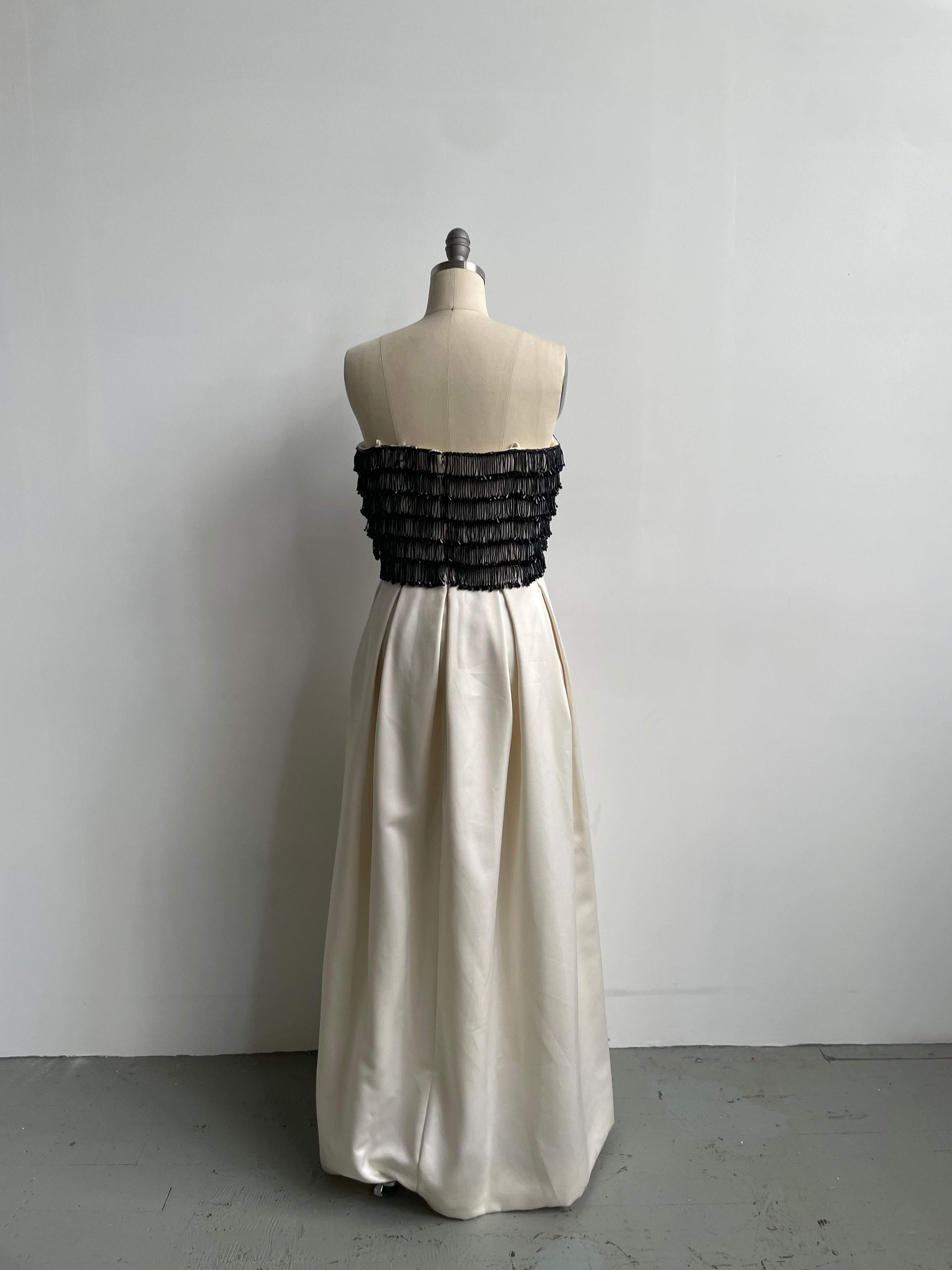 Oleg Cassini Beaded Gown