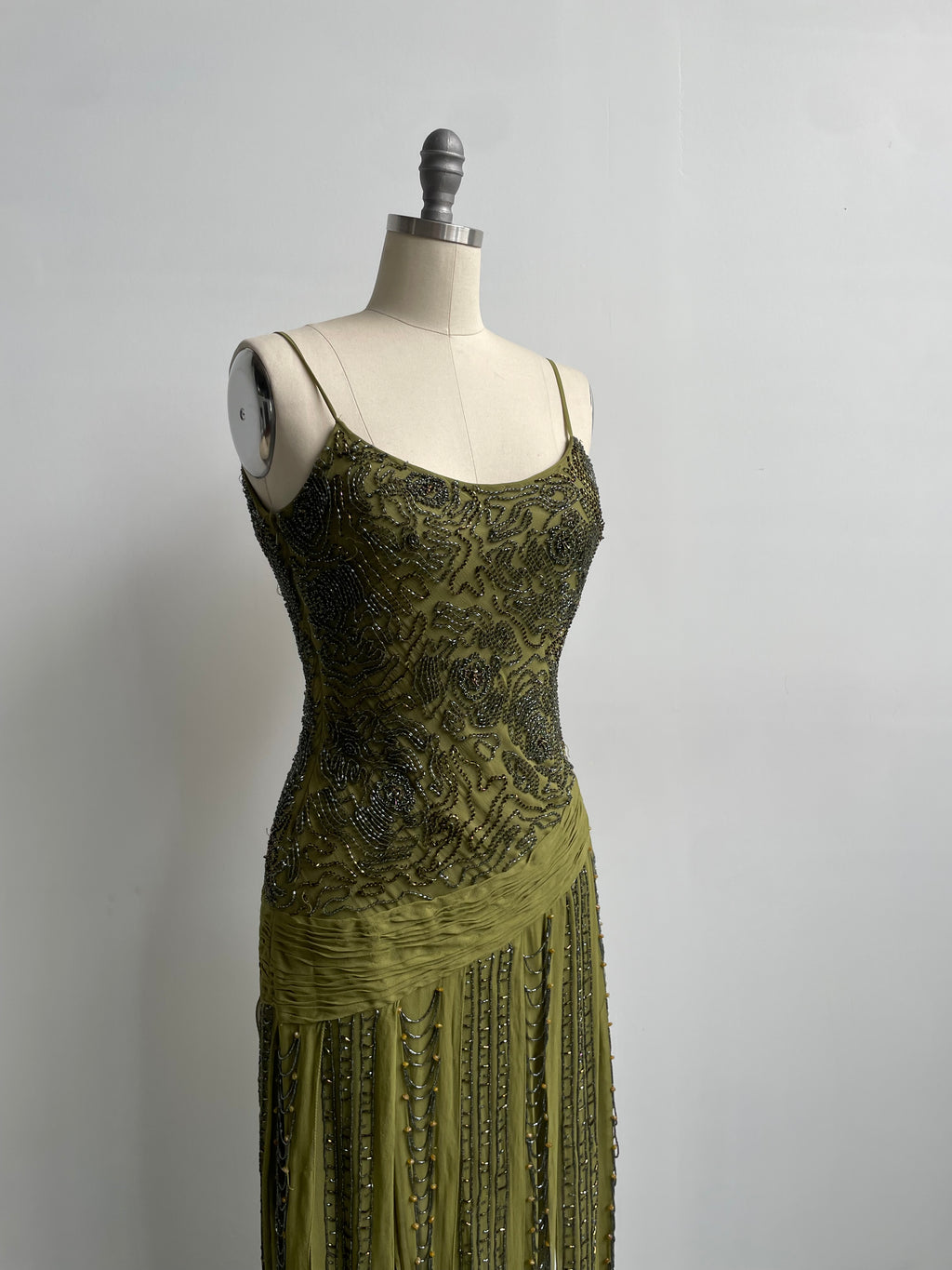 Sue Wong Silk Beaded Fairy Dress