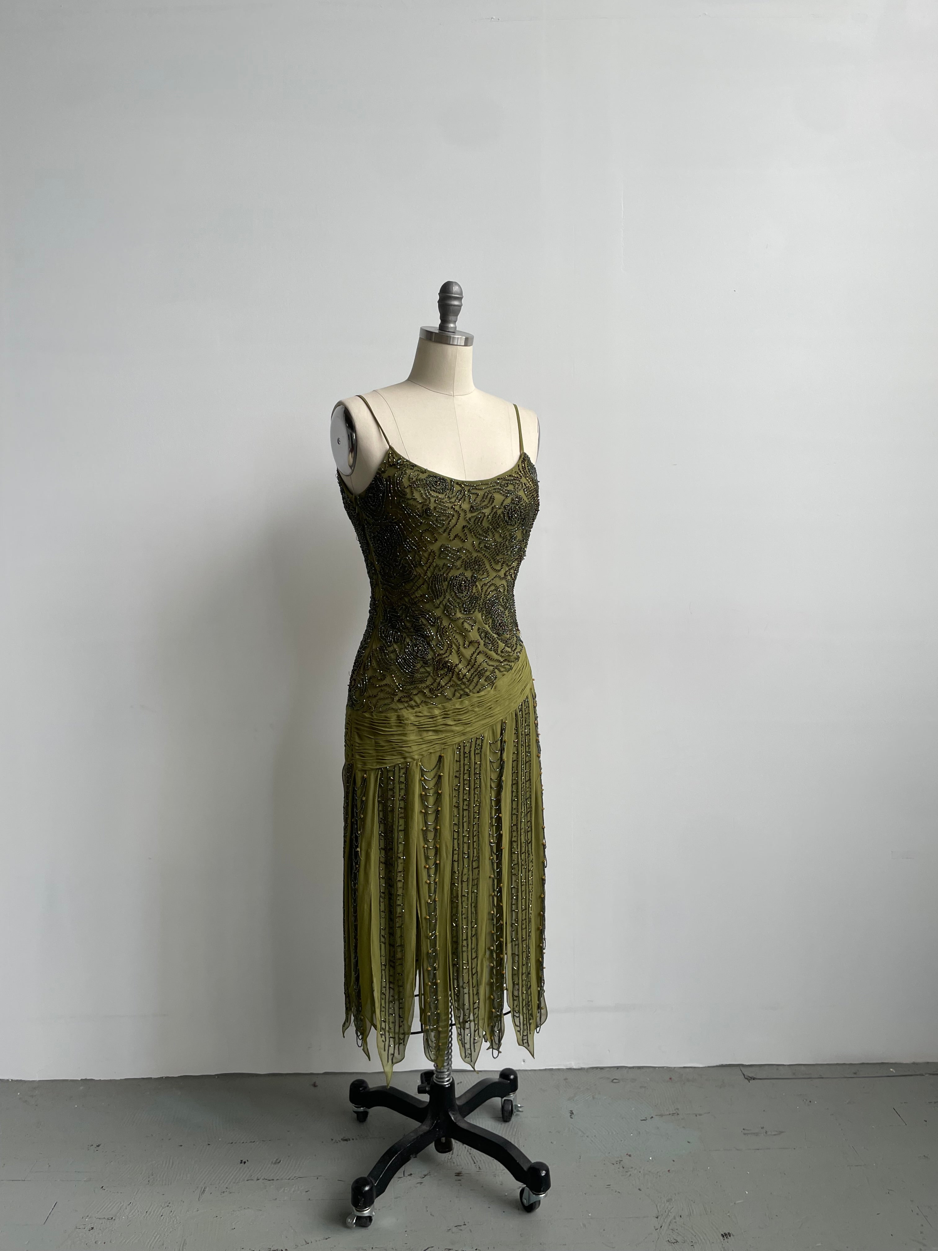 Sue Wong Silk Beaded Fairy Dress