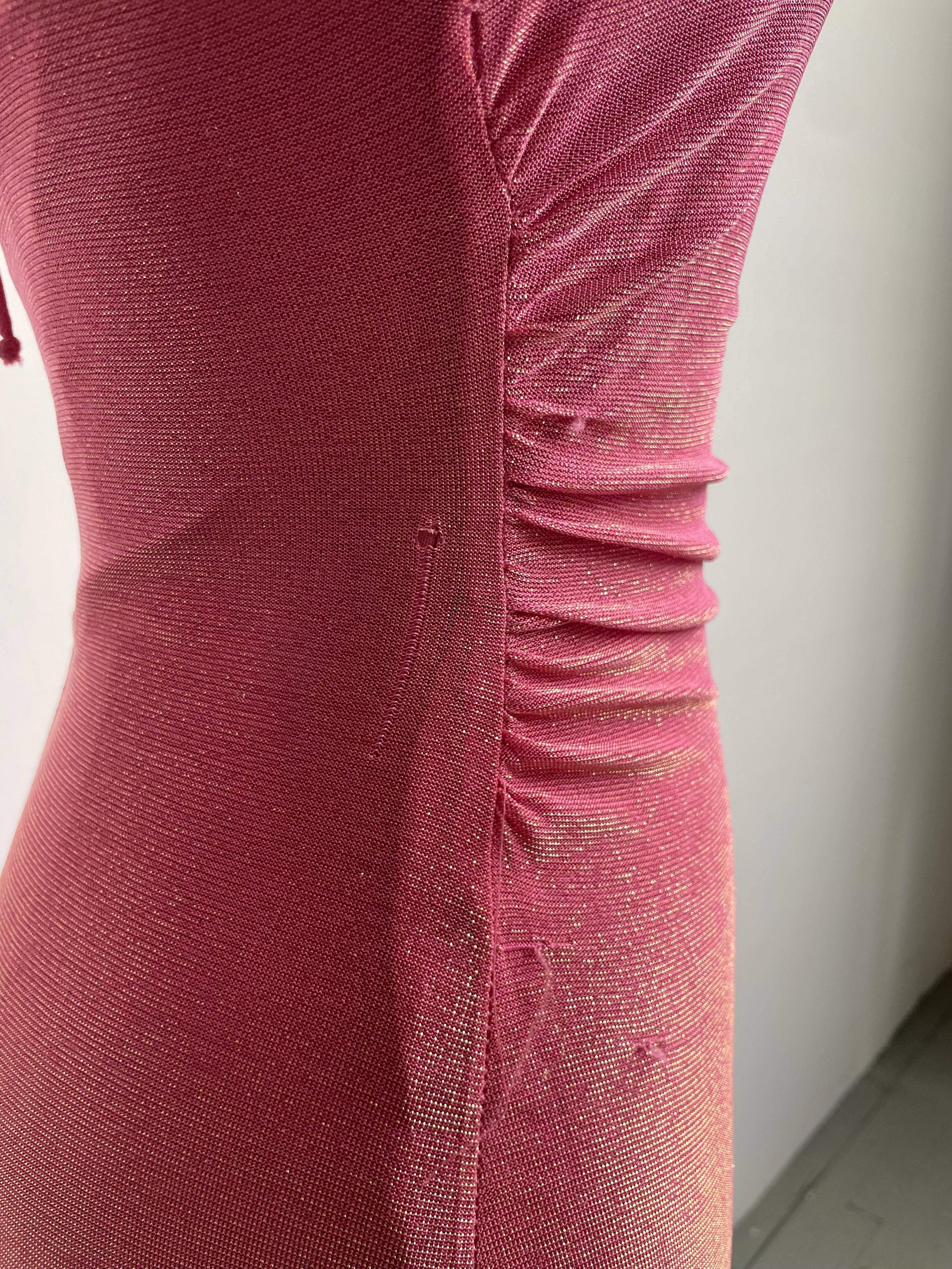 Peachy Pink Mermaid Dress