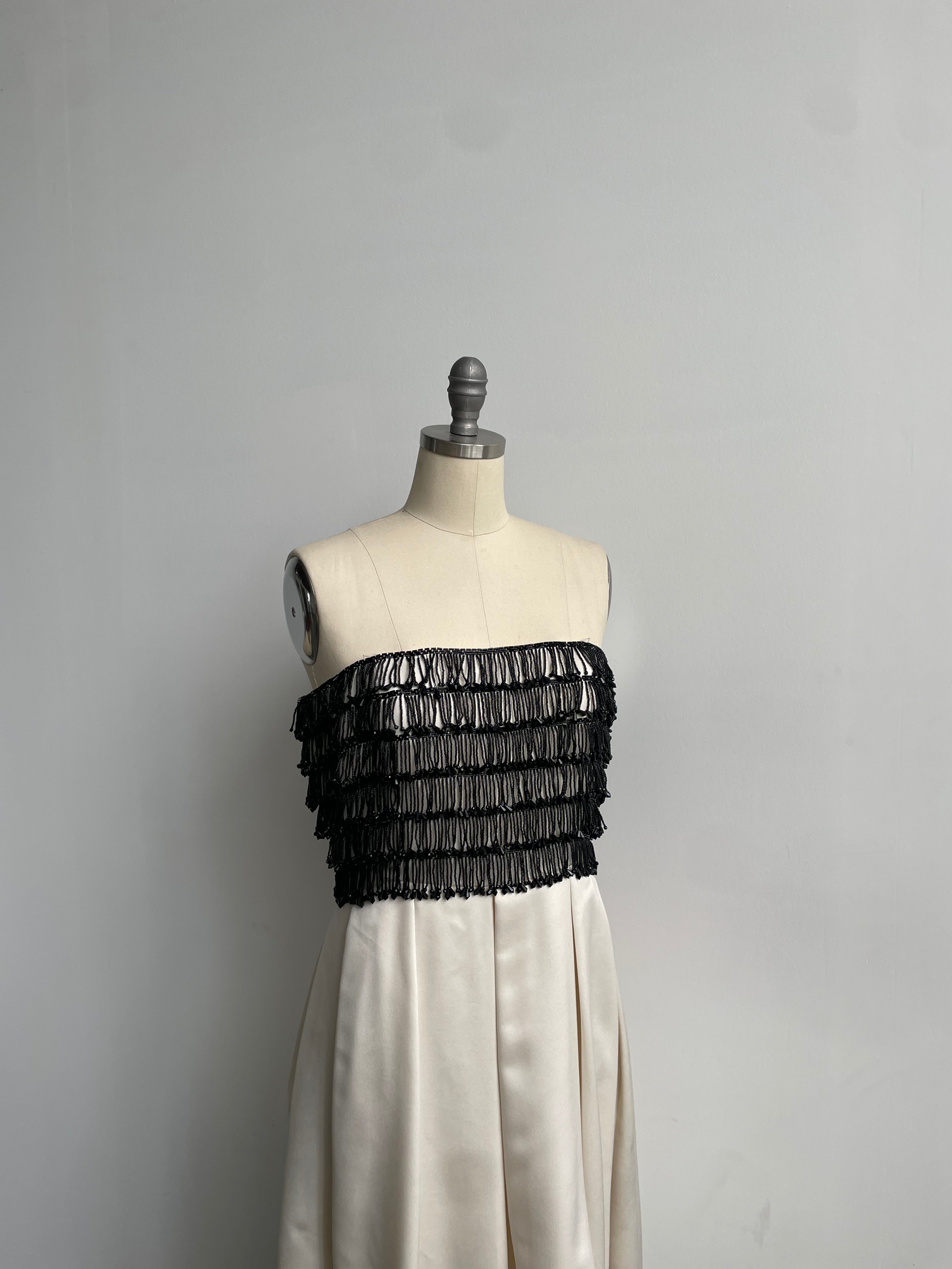 Oleg Cassini Beaded Gown