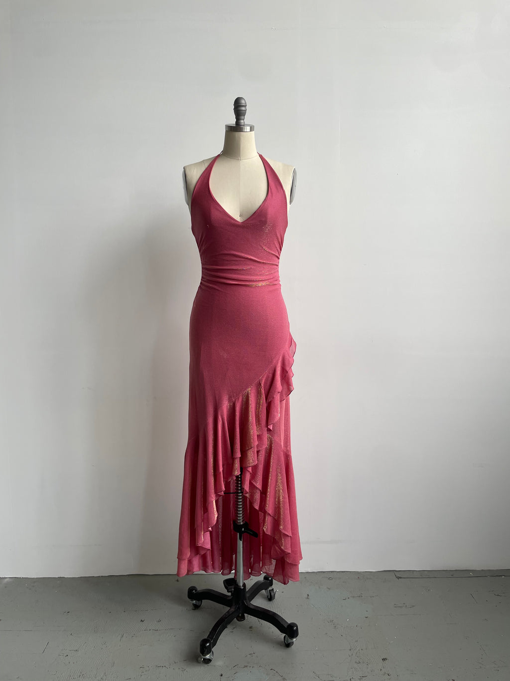 Peachy Pink Mermaid Dress