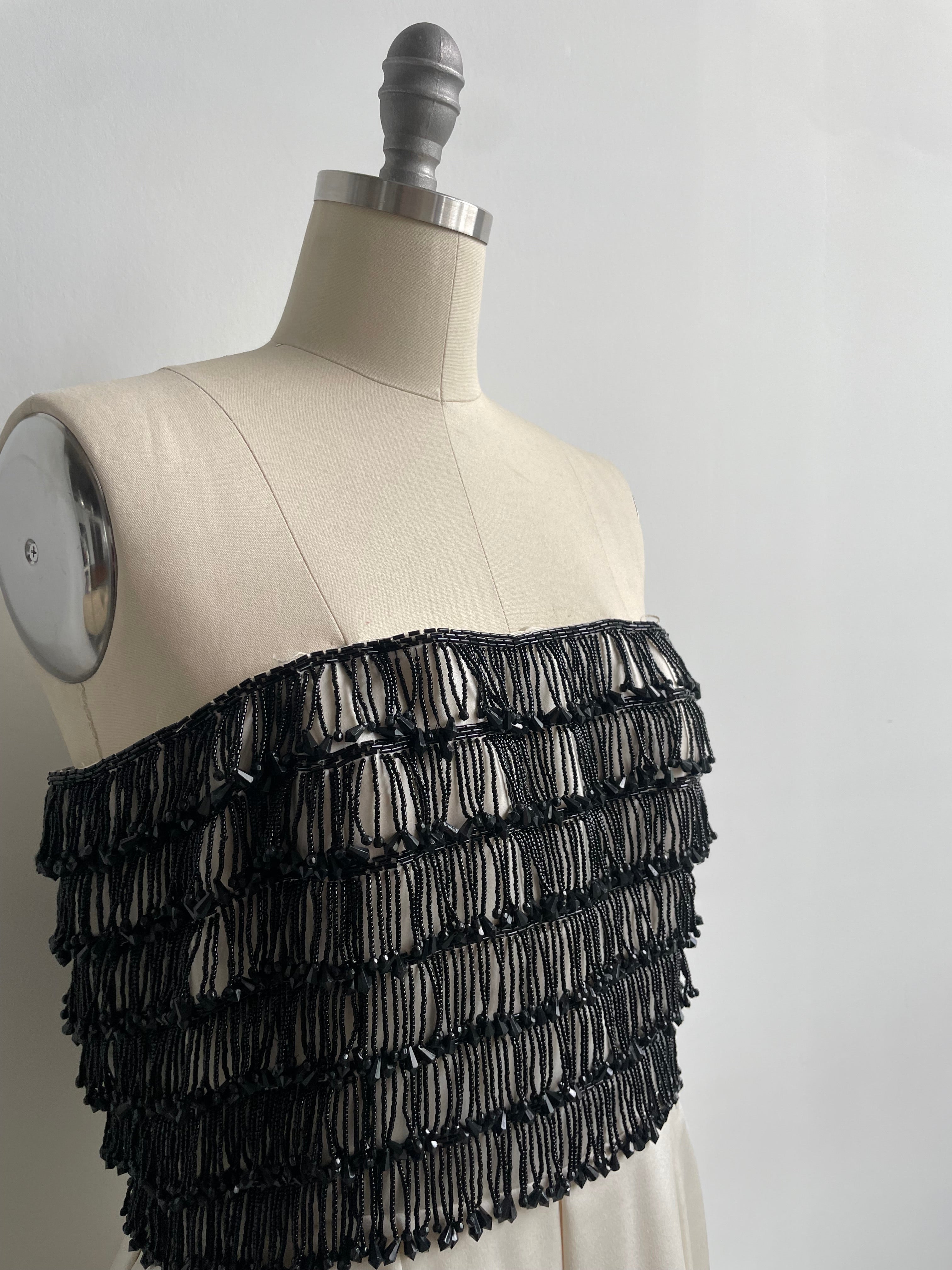 Oleg Cassini Beaded Gown