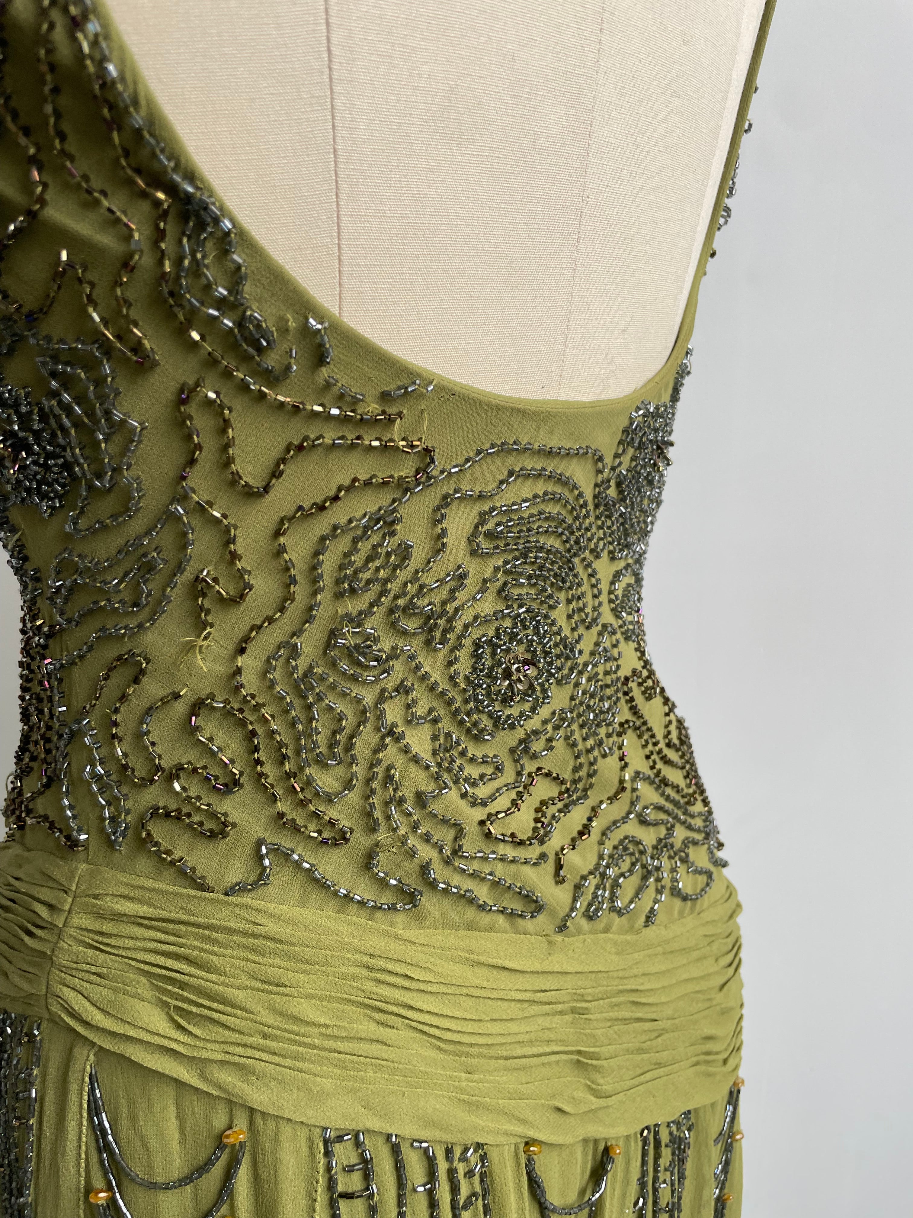 Sue Wong Silk Beaded Fairy Dress